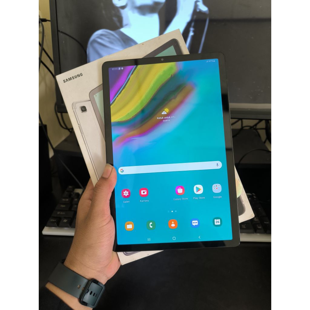 Samsung galaxy tab S5E 4/64 GB SECOND RESMI EX SEIN fulset