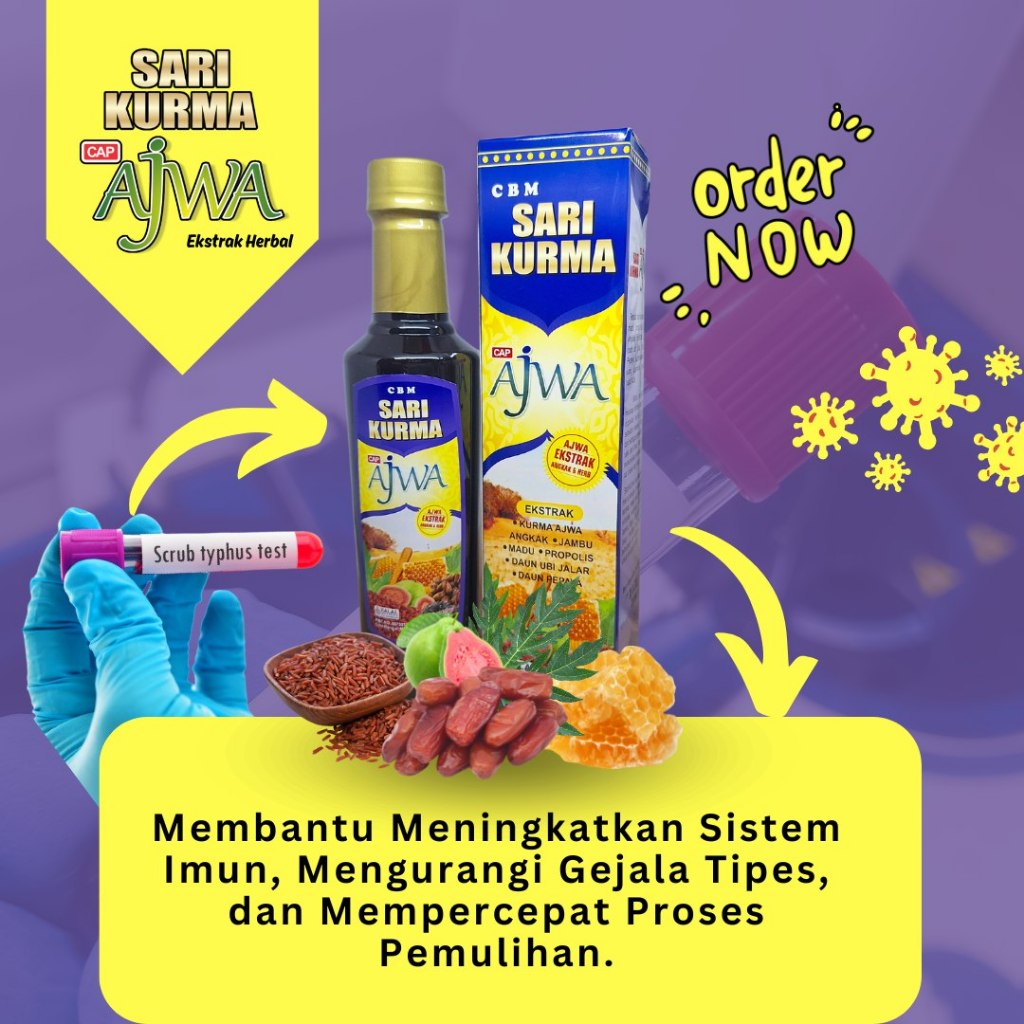 

Sari Kurma Ajwa Ekstrak Angkak & Herbal untuk menaikkan trombosit