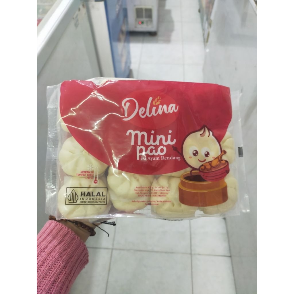 

delina mini Pao rasa ayam rendang