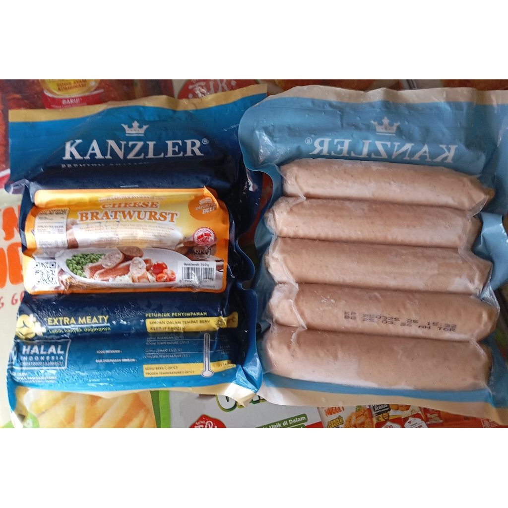 

KANZLER Cheese Bratwurst Sosis 360gr 360 gram [PROMO]