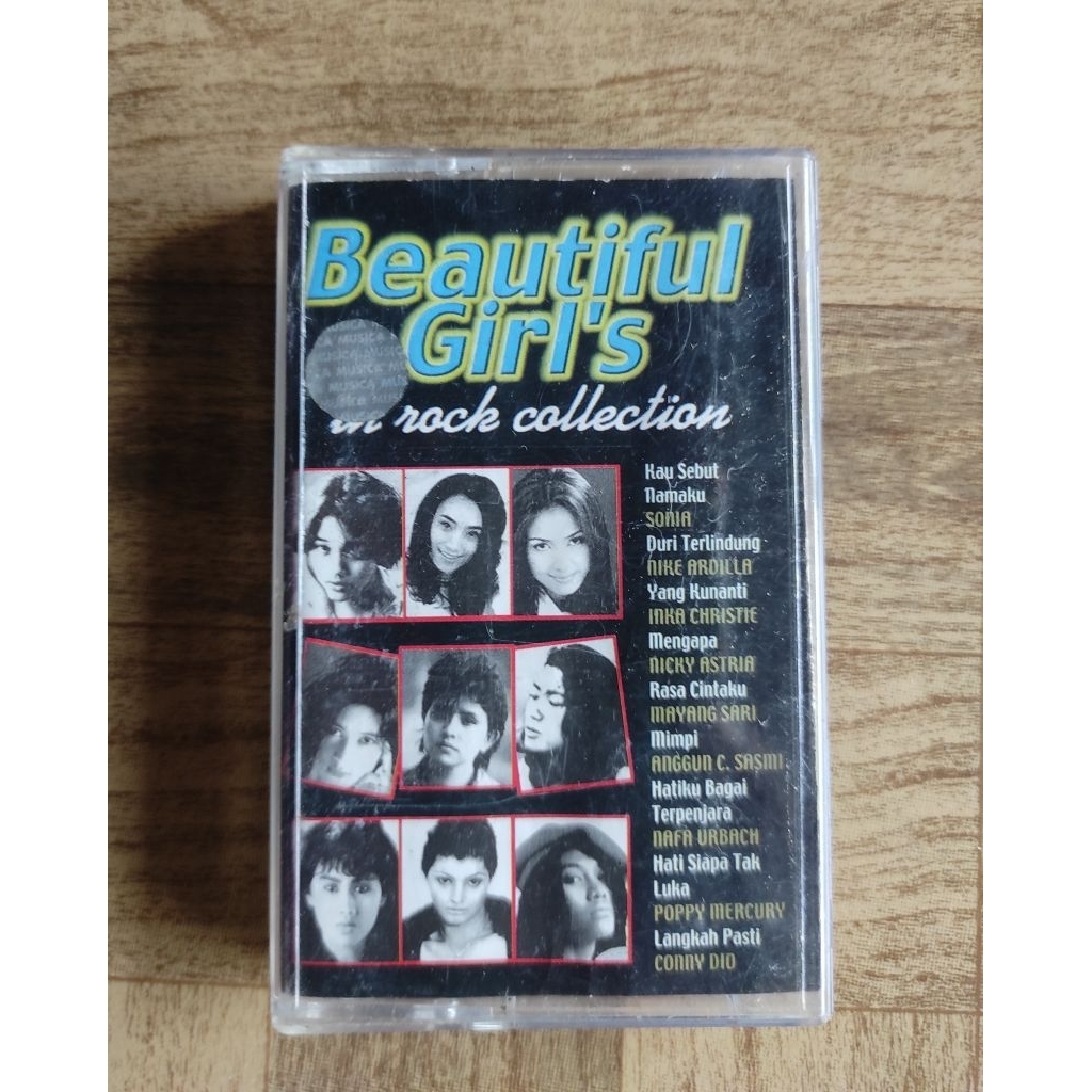 kaset pita BEAUTIFUL GIRLS "in rock collection"