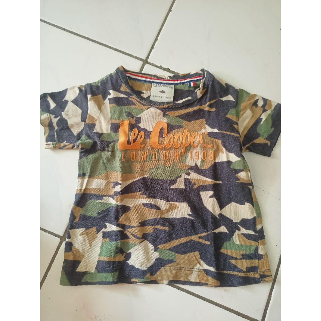 kaos anak lee cooper preloved