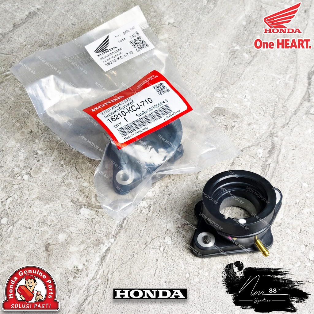 Intake Manipol Karbu Tiger Revo Revolution KCJ 2006-2012 Insulator Carburetor Original Thailand 1621