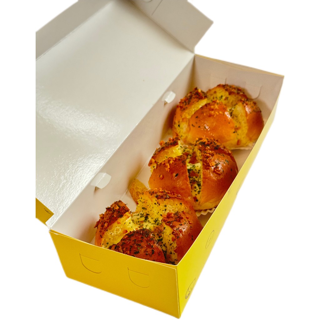 

korean garlic cheese bread (3 pcs)