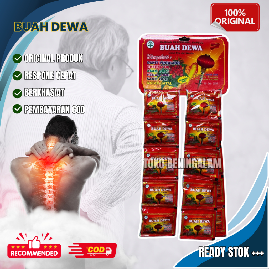 

Buah Dewa Asam Urat 20 Saset Original