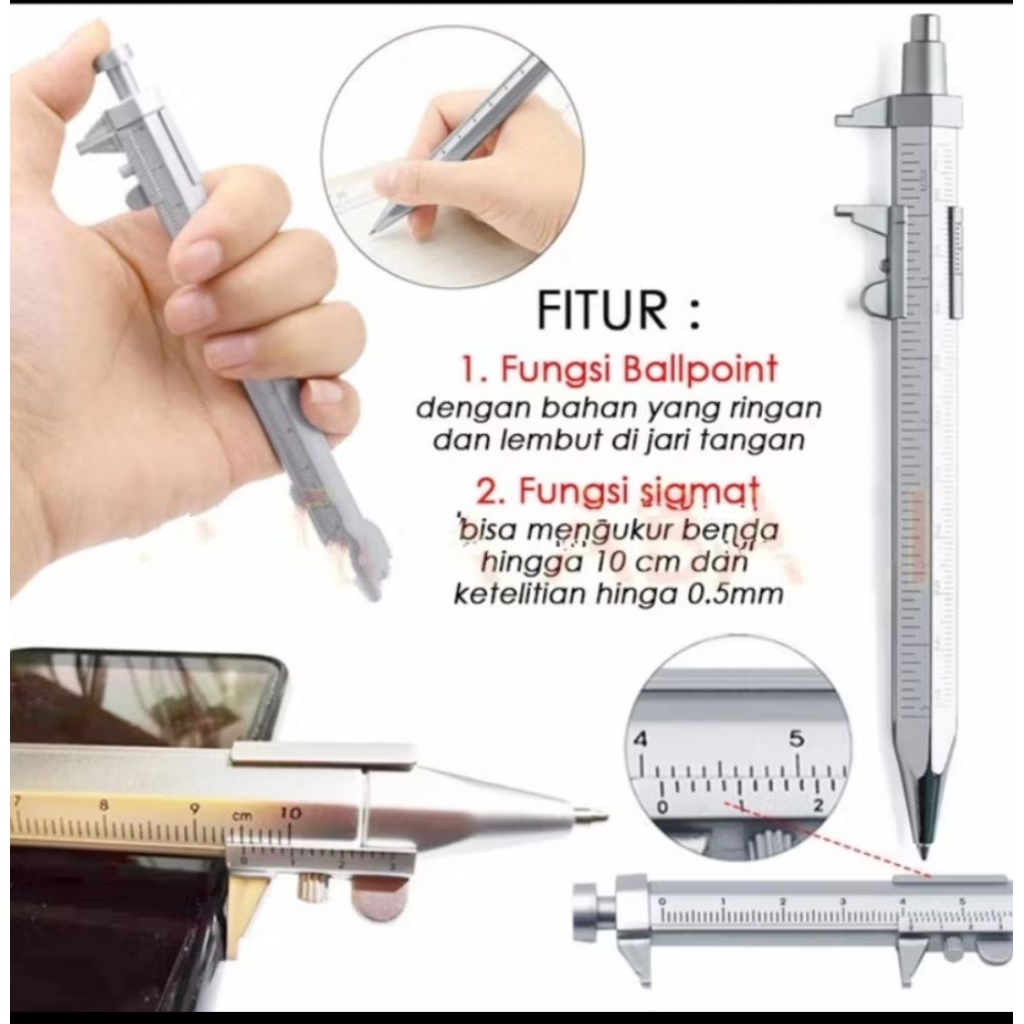 

sigmat ballpoint/sikmat jangka sorong pulpen