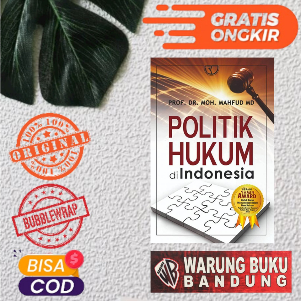 Buku Politik Hukum di Indonesia – Mahfud MD