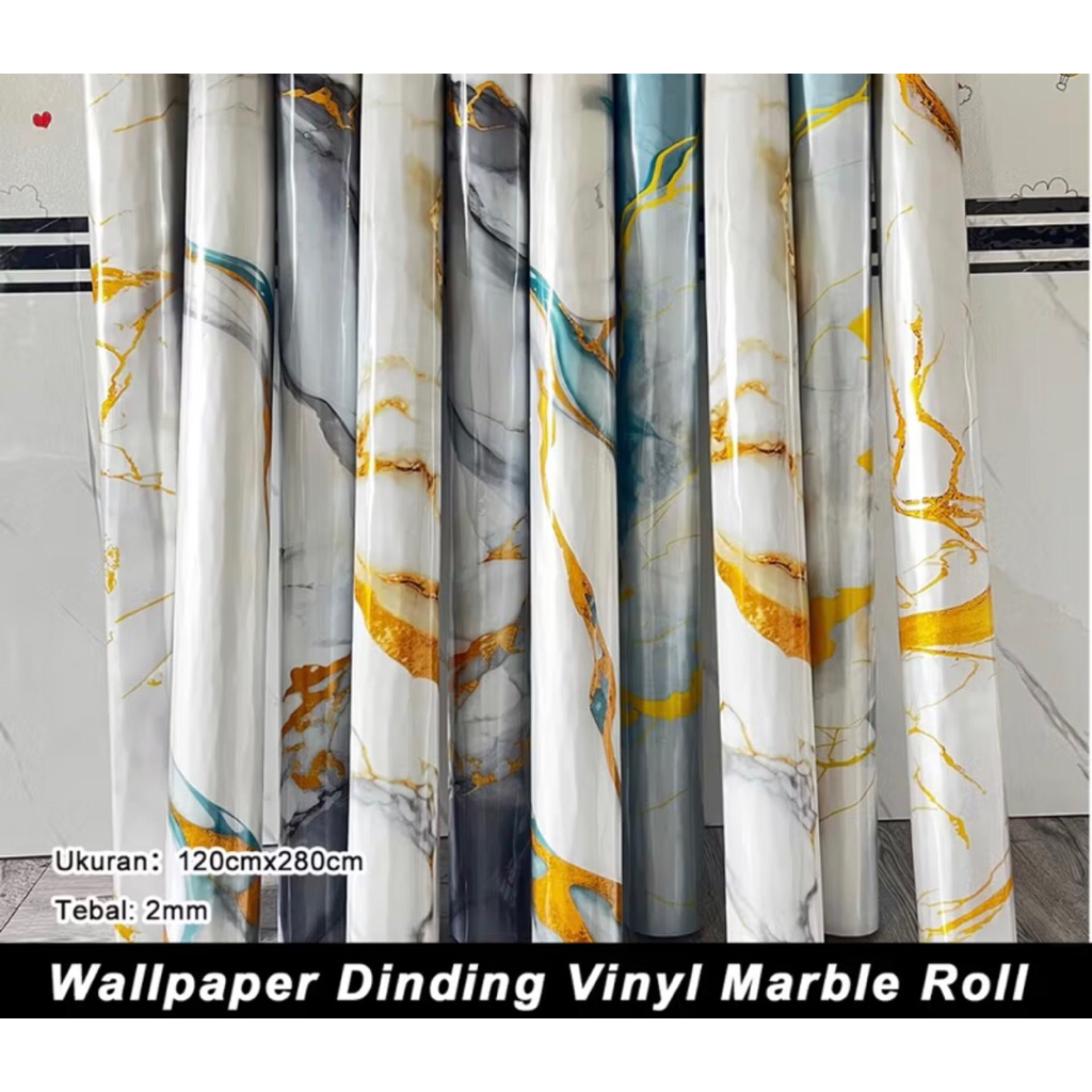 WALLPAPER DINDING FOAM ROLL