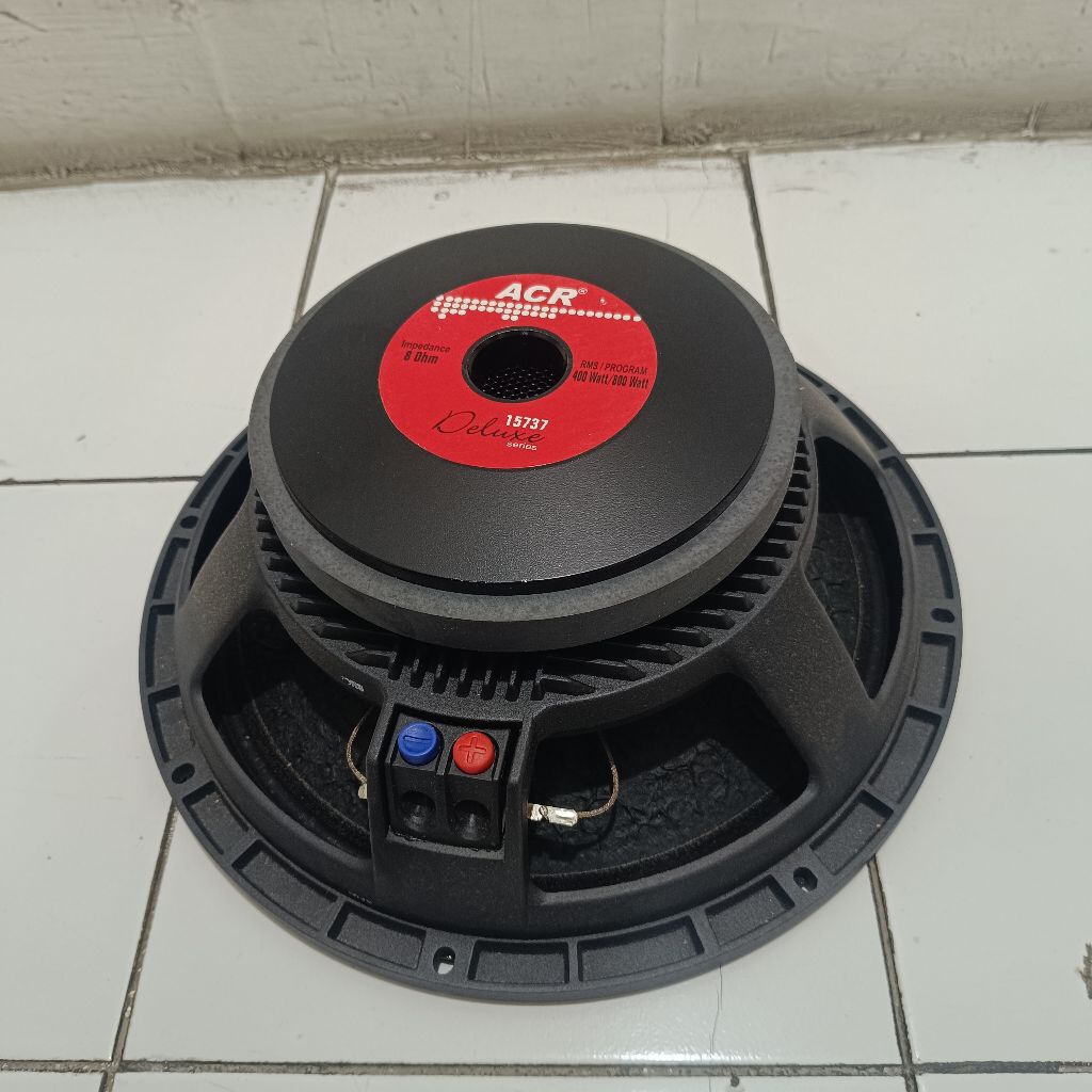 Speaker ACR 15 inch Subwoofer ACR PA 15737 Deluxe Original Speaker ACR Subwoofer 15 inch PA 15737 De