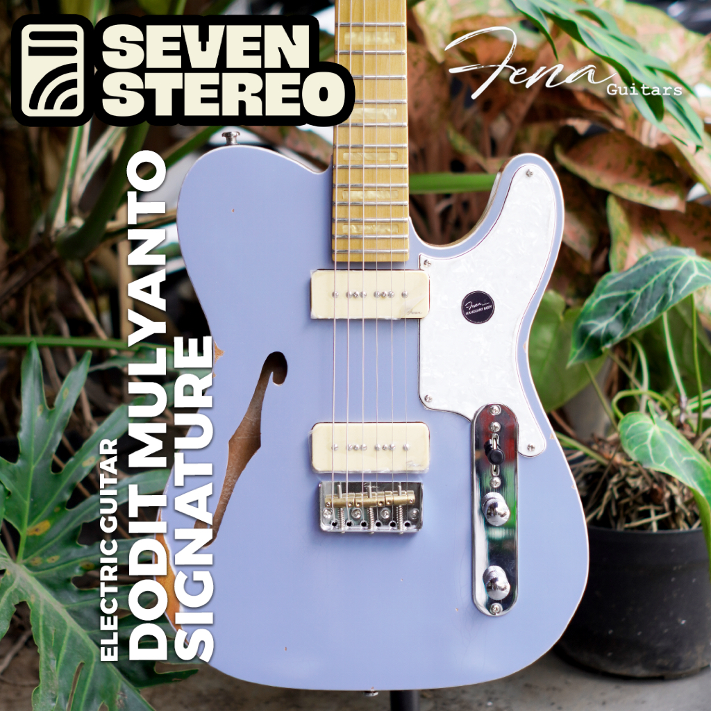 Fena Dodit Mulyanto Signature - Thinline Telecaster P90 Electric Guitar