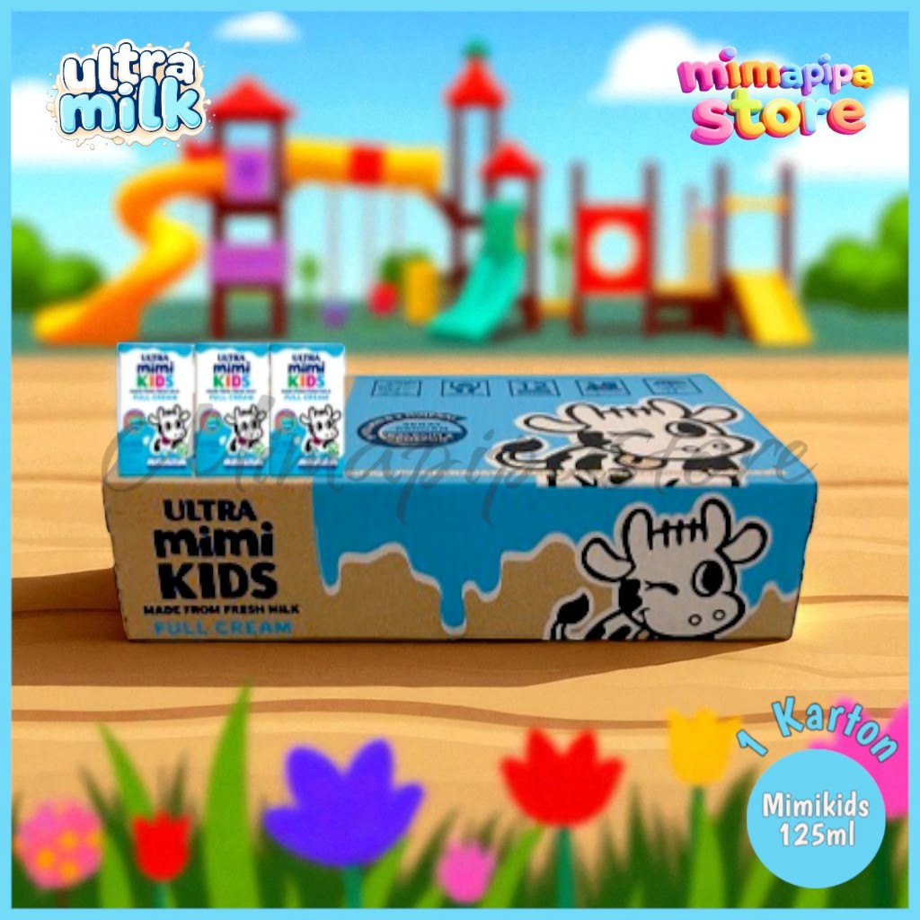 

Susu Ultra Mimi Kids / Ultra Milk 125ml - 1 Karton
