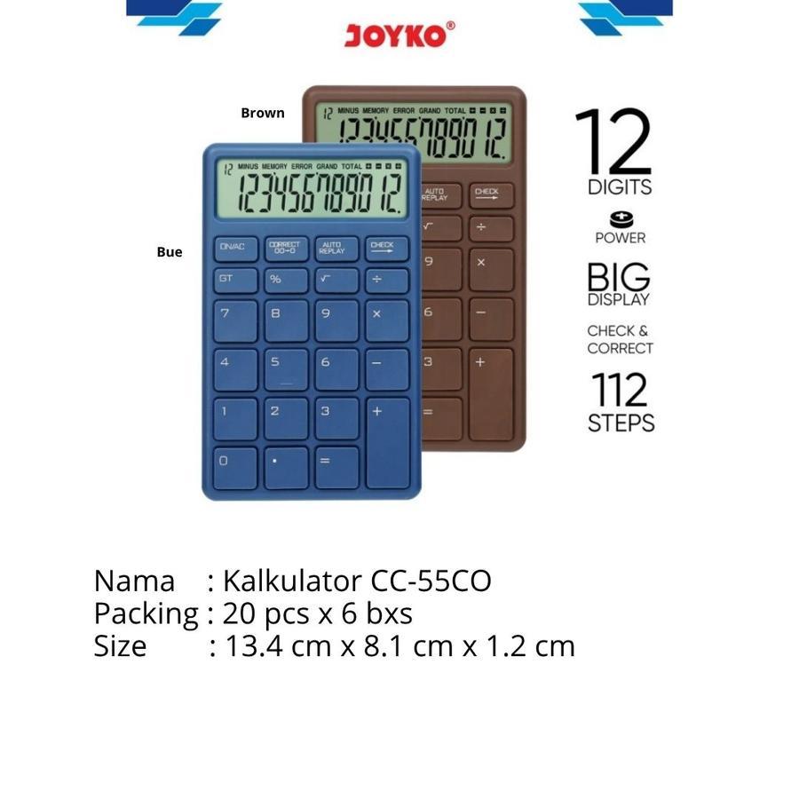 

Calculator Kalkulator Joyko CC-55CO 12 Digits