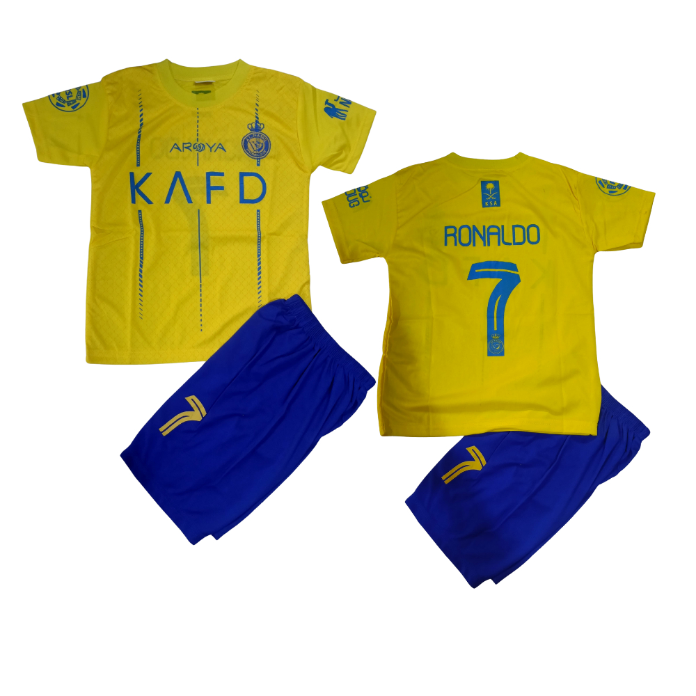 setelan baju bola alnnaser baju bola ronaldo setelan baju bola anak laki laki terbaru