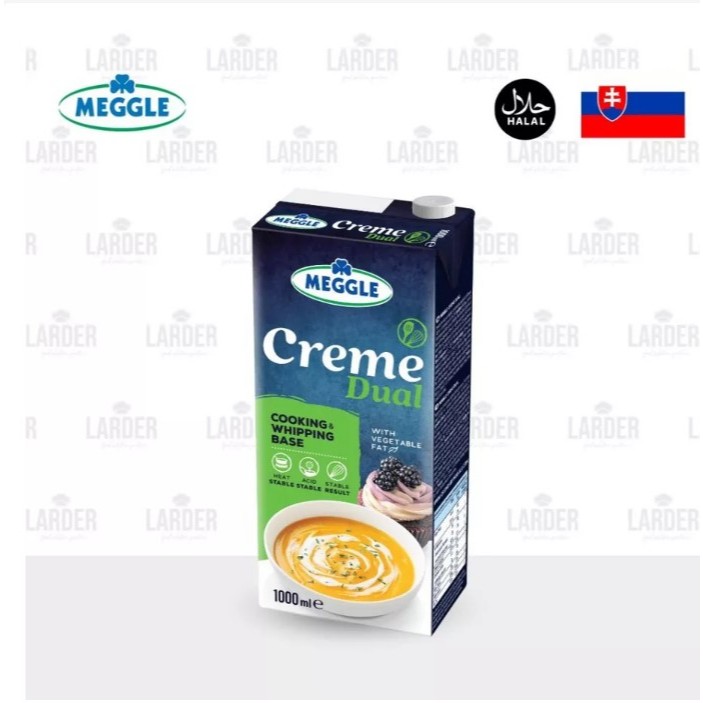 

MEGGLE Creme Dual 1 Liter Krim Masak dan Krim Whipping dengan Lemak Nabati