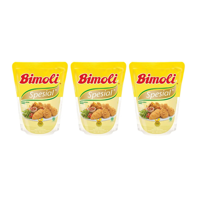 

Bimoli Spesial Minyak Goreng Pouch 2000 Ml 3 Pouch / Bimoli Spesial