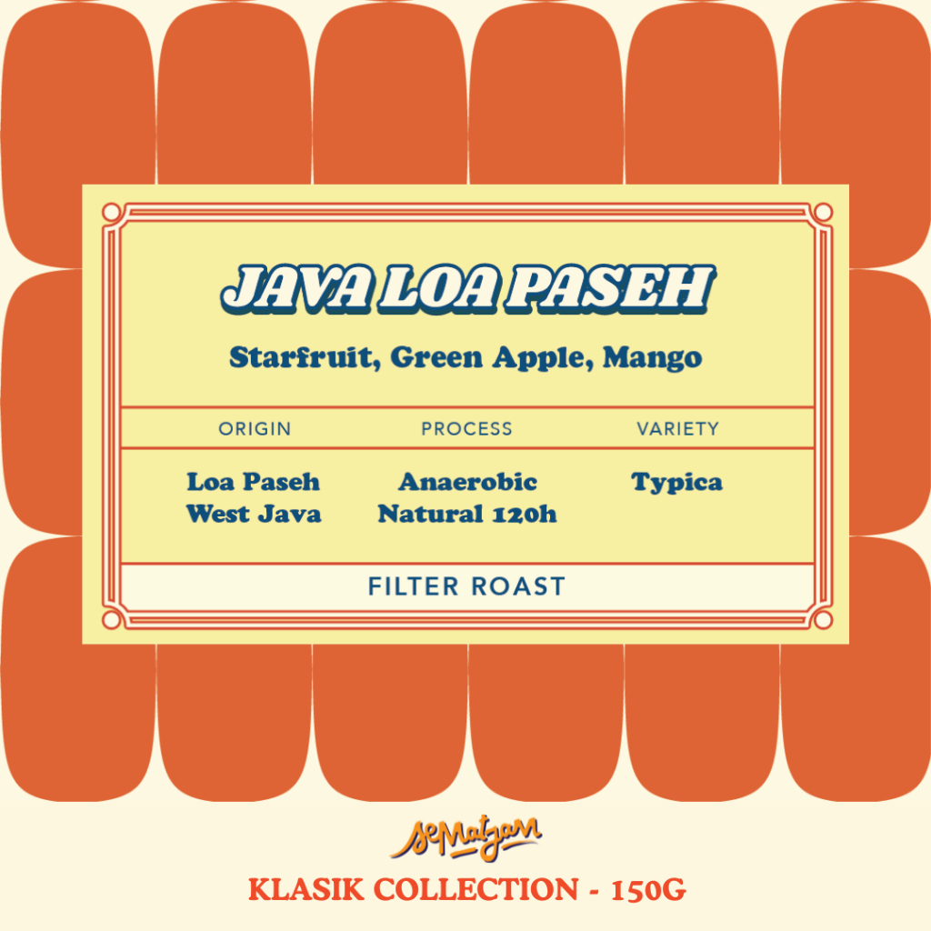 

West Java Loa Paseh Typica Anaerobic Natural 120h Slow Dried - Sematjam Coffee Roastery