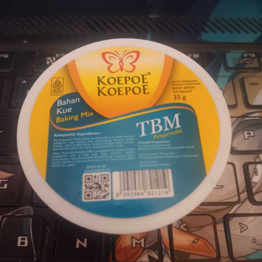

[KOEPOE KOEPOE] TBM (Tepung Biang Mentega) Pengemulsi 35g