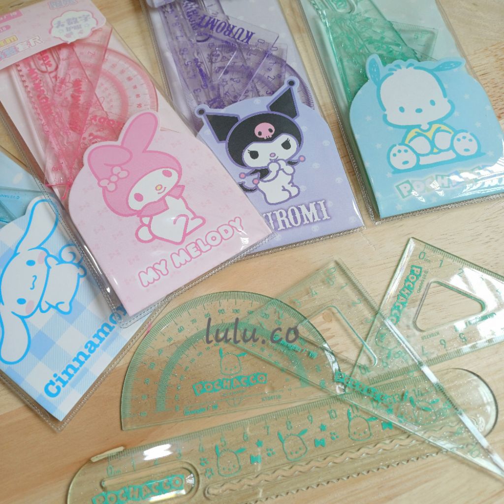 

Set penggaris busur San*** license isi 4 KT84718