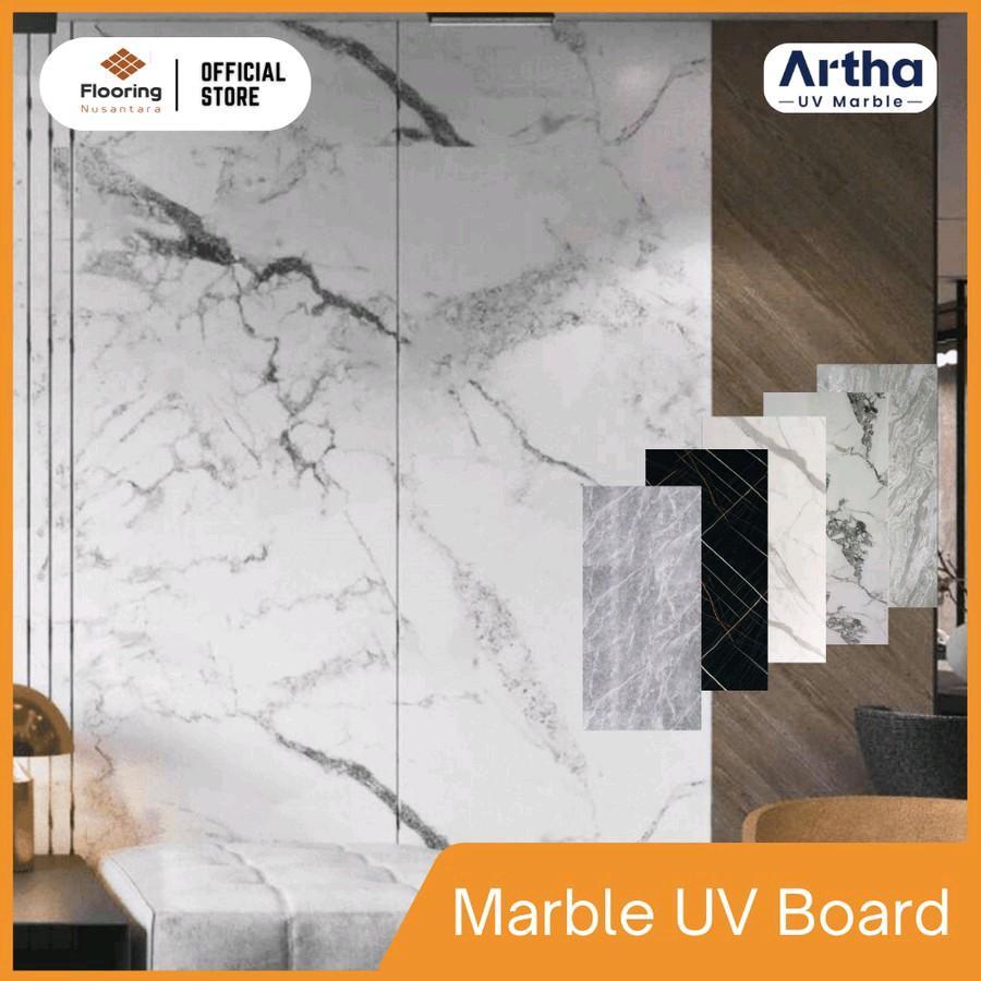 Dekorasi Dinding Marmer - UV Board Panel Marble 3mm