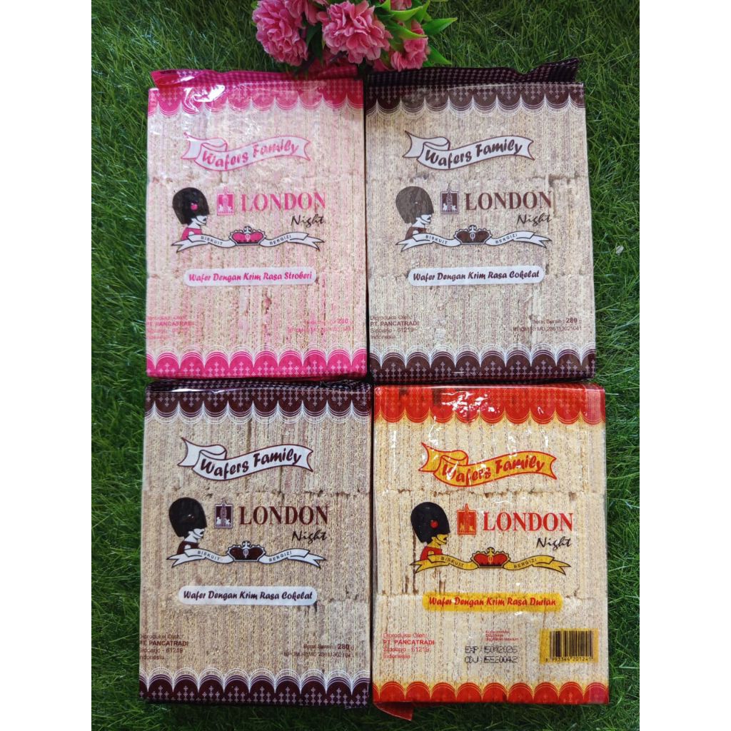 

wafers family London night | kemasan 300 gr | Camilan atau snack manis.