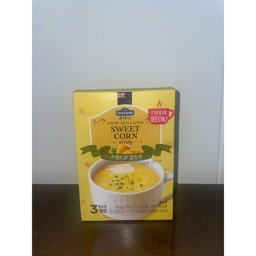 

Sweet Corn Soup | fontana | sup jagung instan