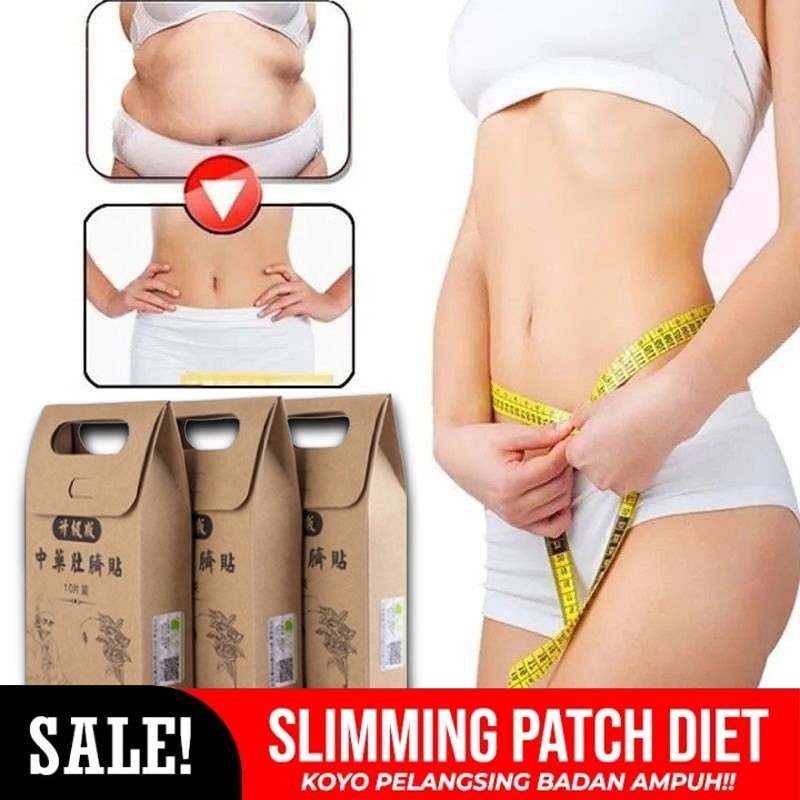 KOYO PELANGSING slim patch slimmer body isi 10pc magnet koyo detok berat badan / slim patch / TAKASI