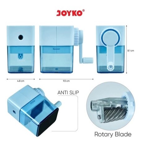 

Sharpener Rautan JOYKO A-156 / Serutan Pencil Putar JOYKO
