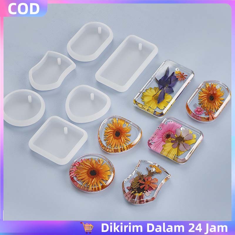 

Silikon Mold Resin - Cetakan Ganci & Pendant Unik - Mudah Dilepas - Pack of 1