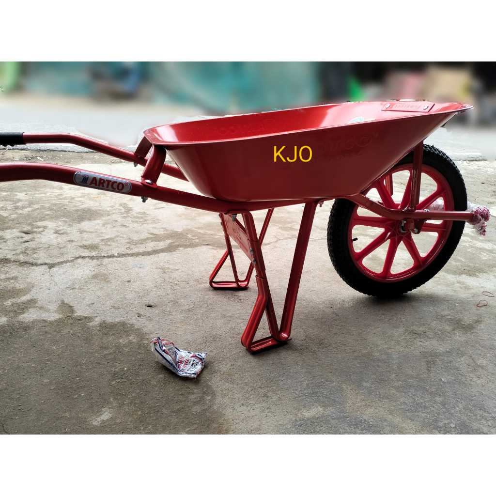 GEROBAK SORONG ARTCO BAN BESAR / GEROBAK SORONG SAWIT ARTCO MERAH BAN BESAR