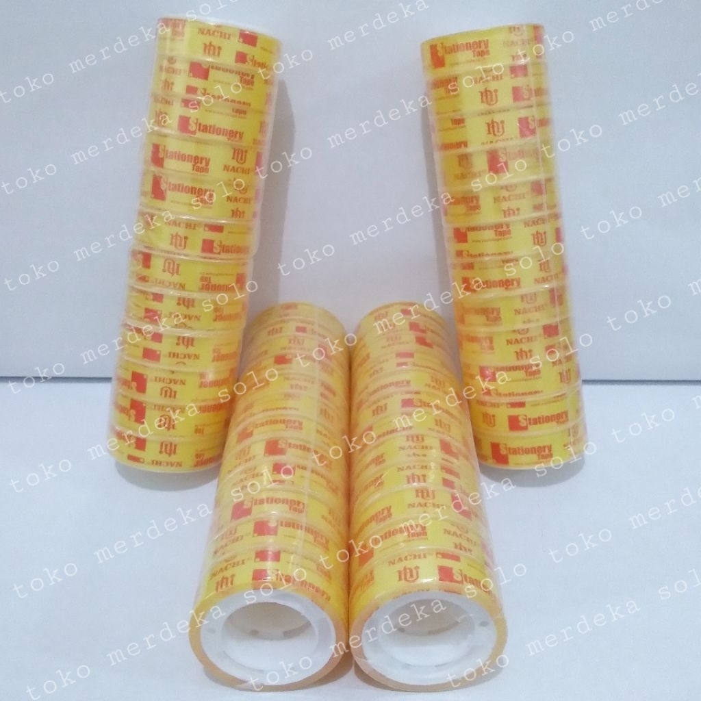 

Isolasi Bening Nachi 1/2×10 Rol Kecil