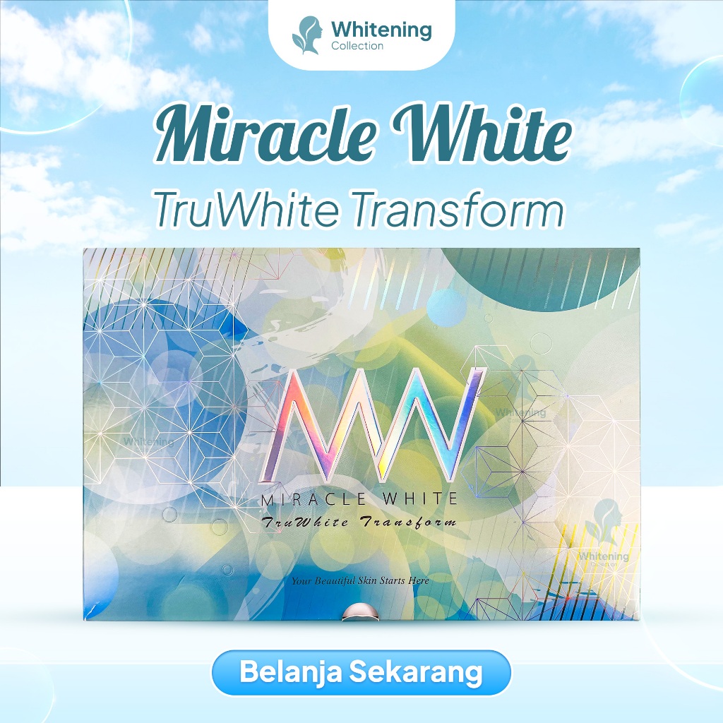 MIRACLE WHITE TRUWHITE BOX MW HIJAU - MENCERAHKAN KULIT KUSAM