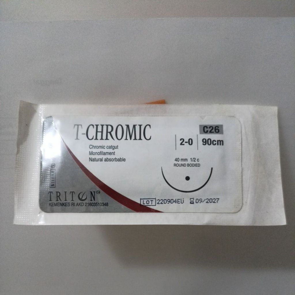 T Chromic 2/0 C26 Roundbodied
