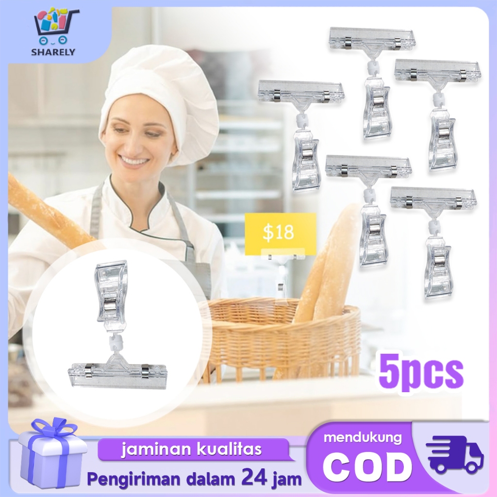 

5pcs Penjepit Harga Price Tag Clip Jepitan Harga Obral Toko Penjepit Papan Obral Price Tag Holder
