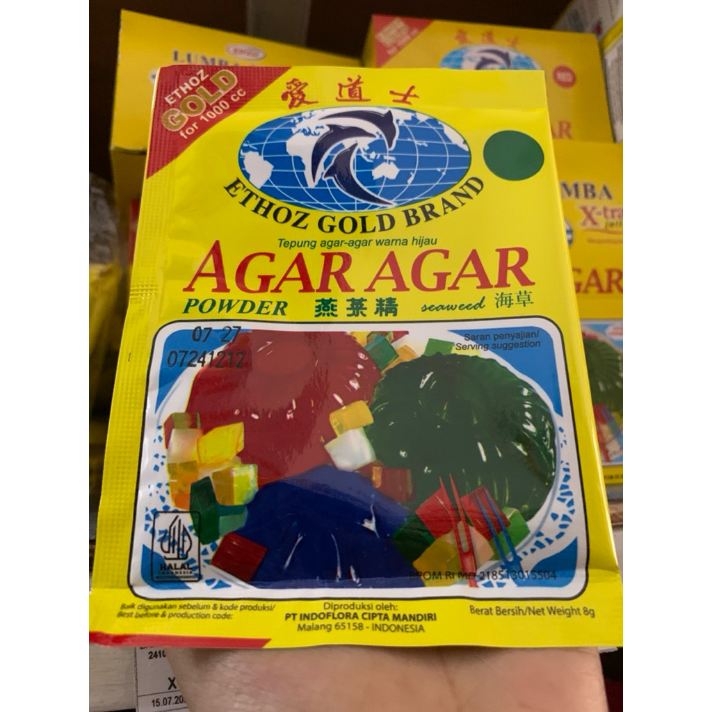 

Ethoz gold red & green, 8g