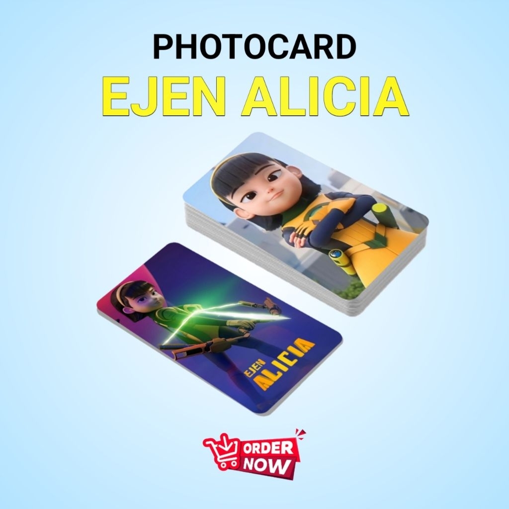 PHOTOCARD SET EJEN ALICIA PREMIUM 25 SHEET / EJEN ALICIA