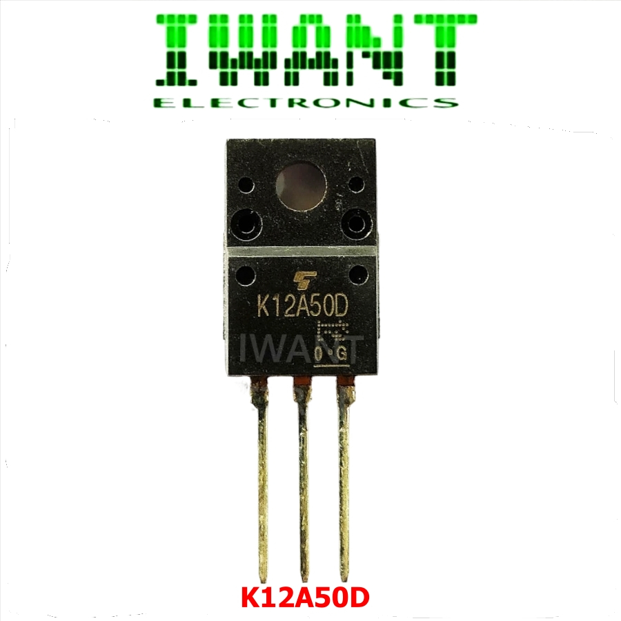 K12A50 K12A50D 12A50 SWITCHING REGULATOR MOSFET 12A 500V MOSFET 12A 500V