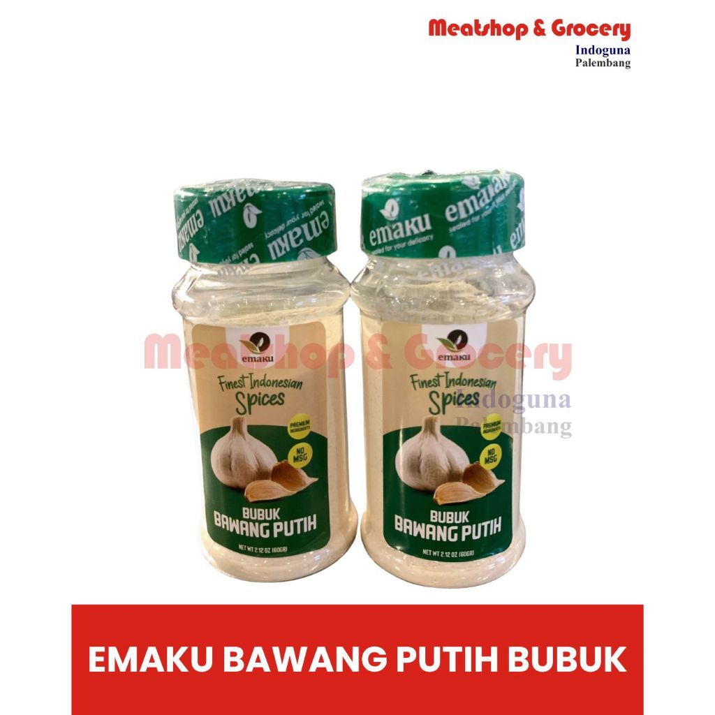 

Emaku Bawang Putih Bubuk 60 gr | Garlic Powder