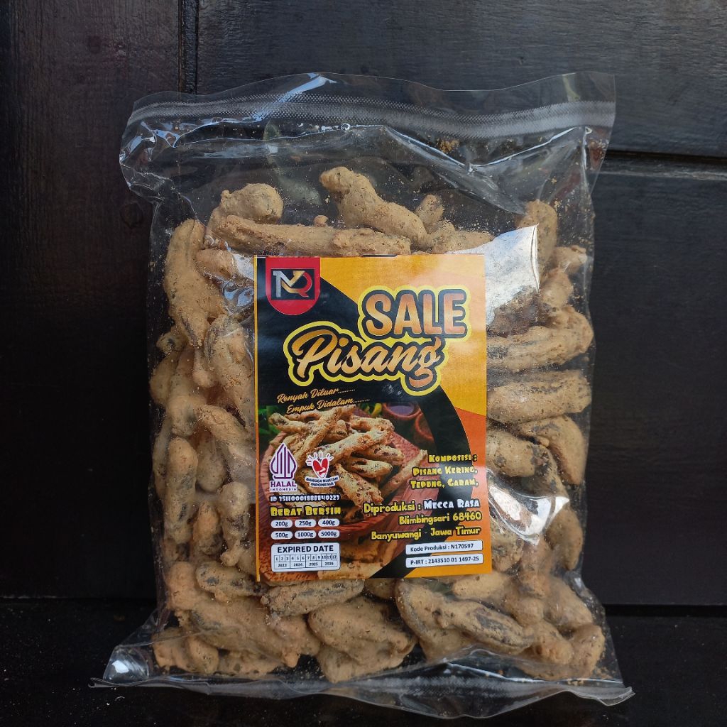 

Sale Pisang Mecca Rasa - Sale Pisang Banyuwangi (500 gram)