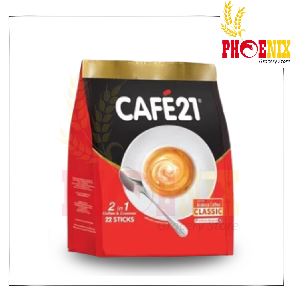 

Cafe 21 Kopi 2 in 1 Instant Coffee Mix 12 g X 22 sachet