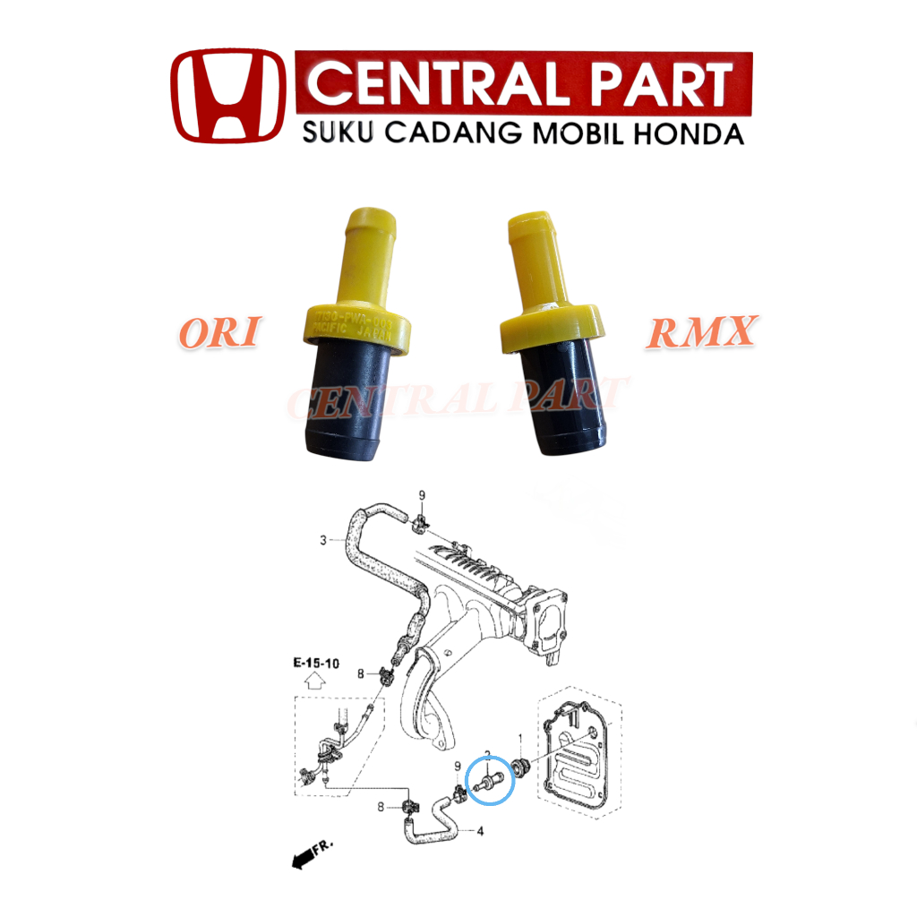 Pcv palve katup oli katup pvc jazz city brio mobilio hrv brv freed civic stream crv 17130-PWA-003