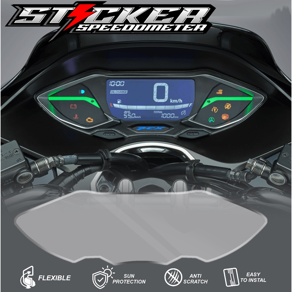 01 STICKER PELINDUNG SPEEDOMETER PCX 160-STICKER ANTI GORES SPEEDOMETER PCX 160