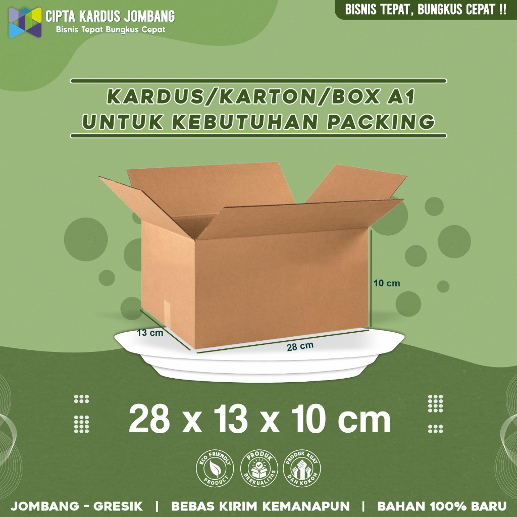 

Kardus Packing 28x13x10 | Box packing | Karton Packing
