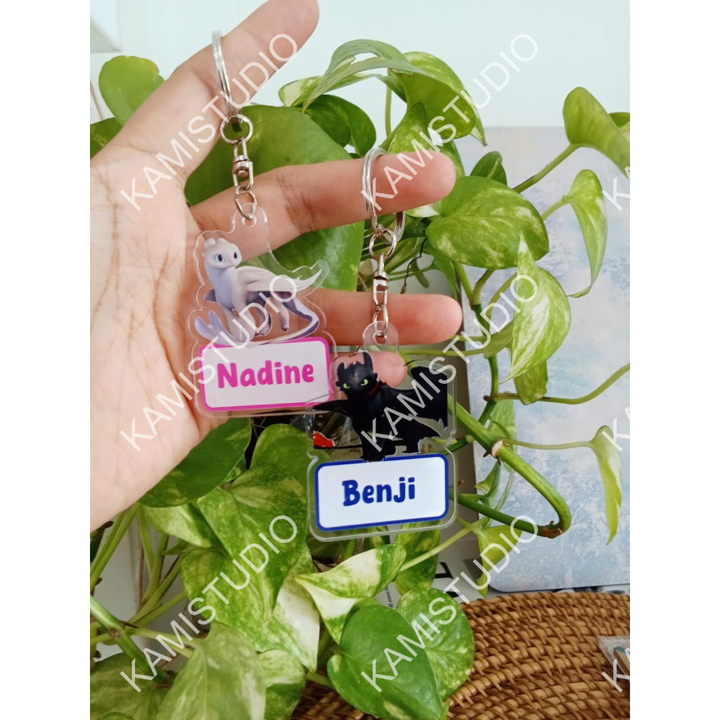 GANTUNGAN KUNCI HOW TO TRAIN YOUR DRAGON/ GANTUNGAN KUNCI FILM HOW TO TRAIN YOUR DRAGON / GANTUNGAN 