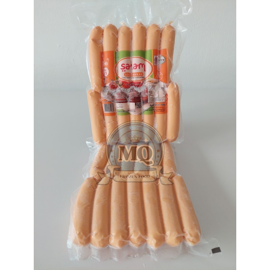 

Sosis bakar jumbo mini salam isi 13