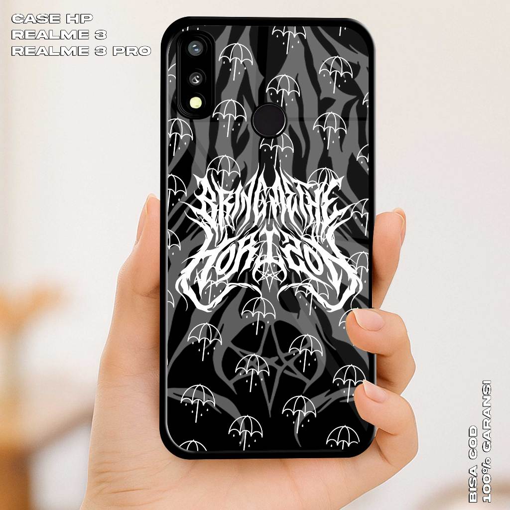 Case REALME 3 - REALME 3 PRO Softcase Premium Matte Hard Case - Case Hologram Glossy Motif Bmth