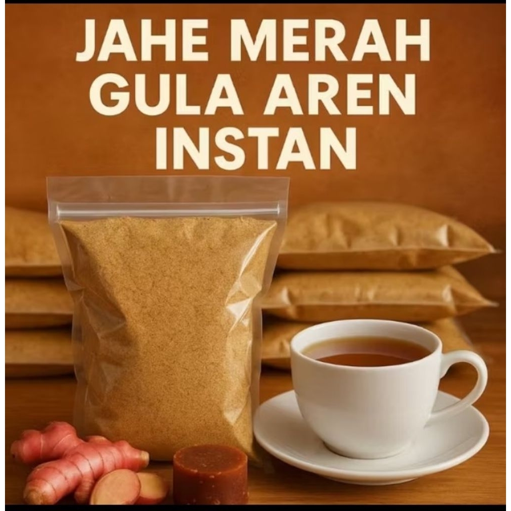 

JAHE MERAH GULA AREN INSTAN