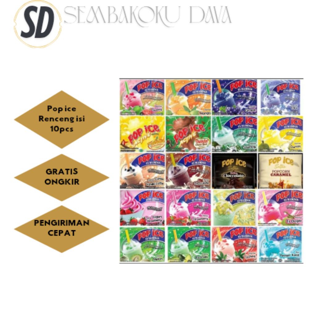 

Pop ice renceng grosir// pop ice murah all varian