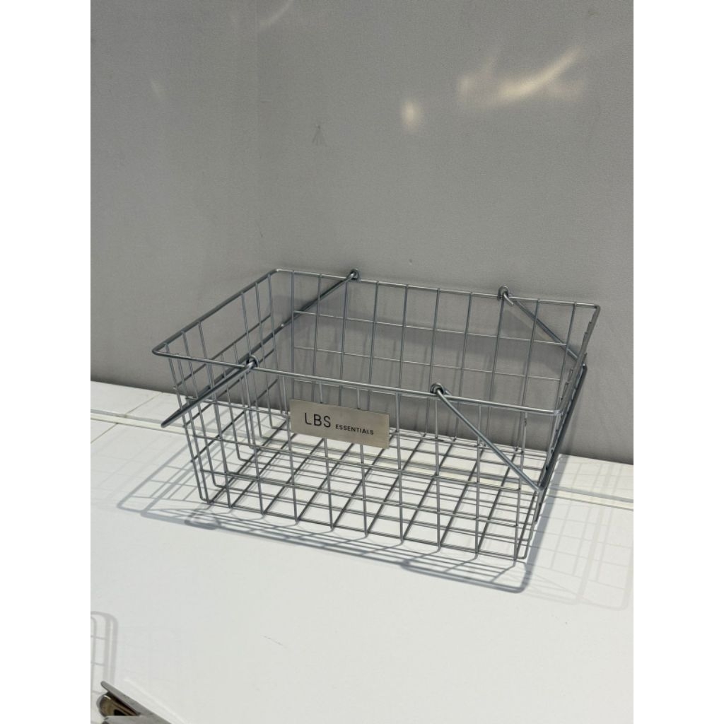 KERANJANG BESI BESAR DENGAN PEGANGAN