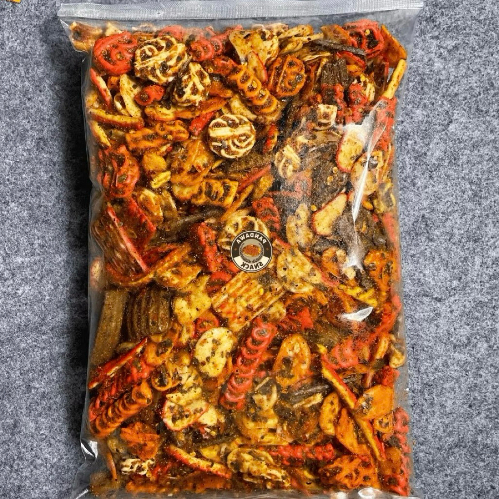 

Seblak Kering Mix 1kg – Snack Pedas Daun Jeruk, Renyah & Gurih