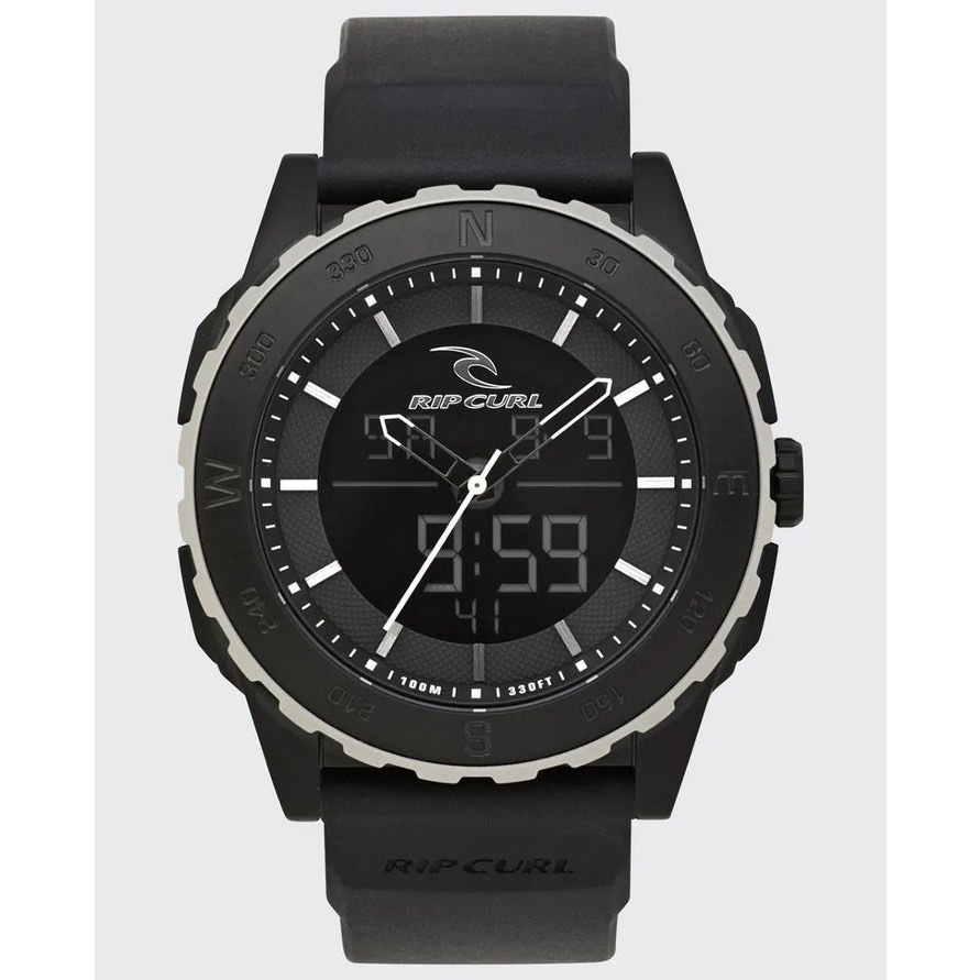 Jam tangan ripcurl Rival Ana Digital Rubber Watch - Midnight